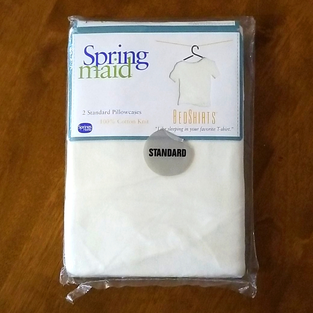 Springmaid BedShirts Standard Pillowcases NWT